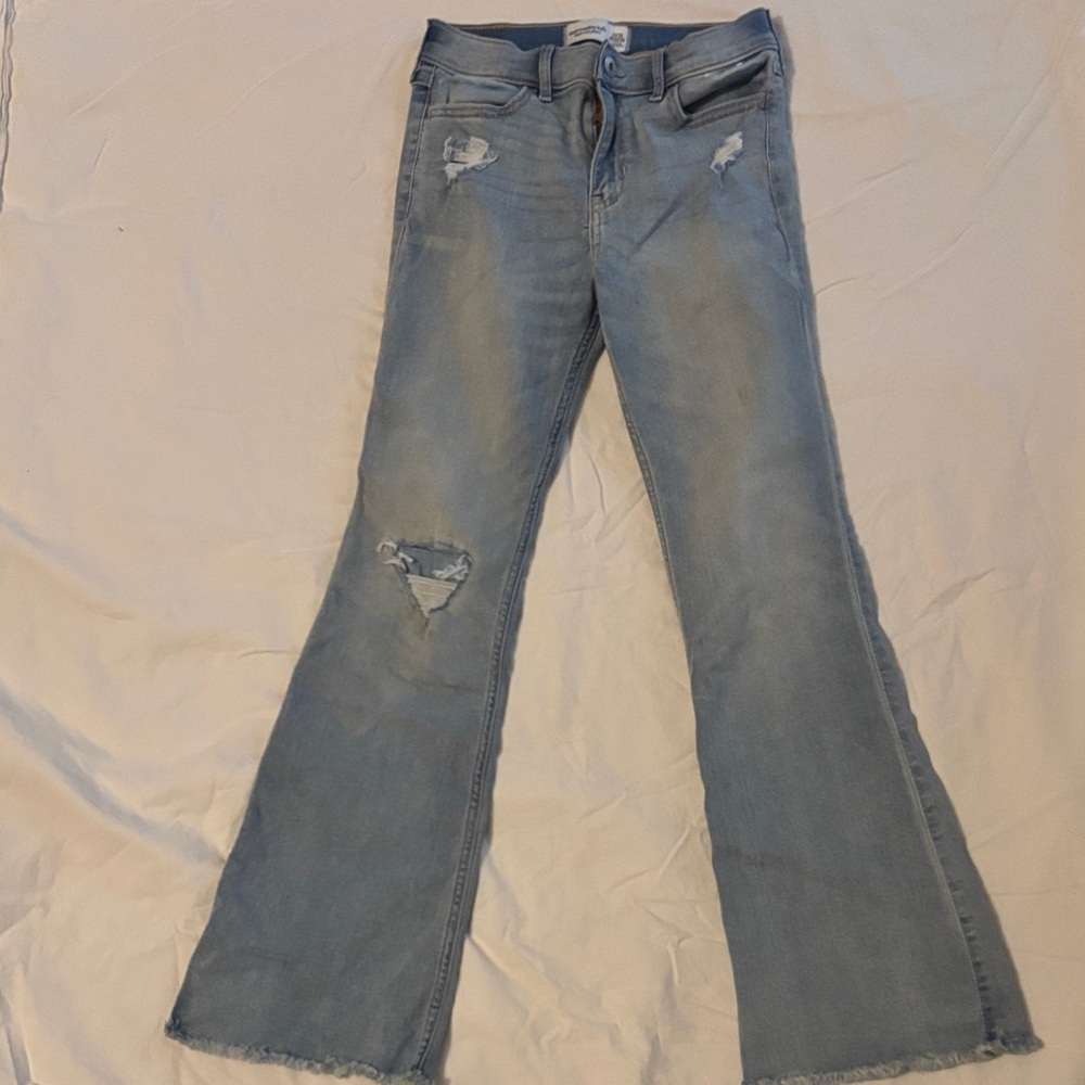AmDistressed Blue Women's Jeans